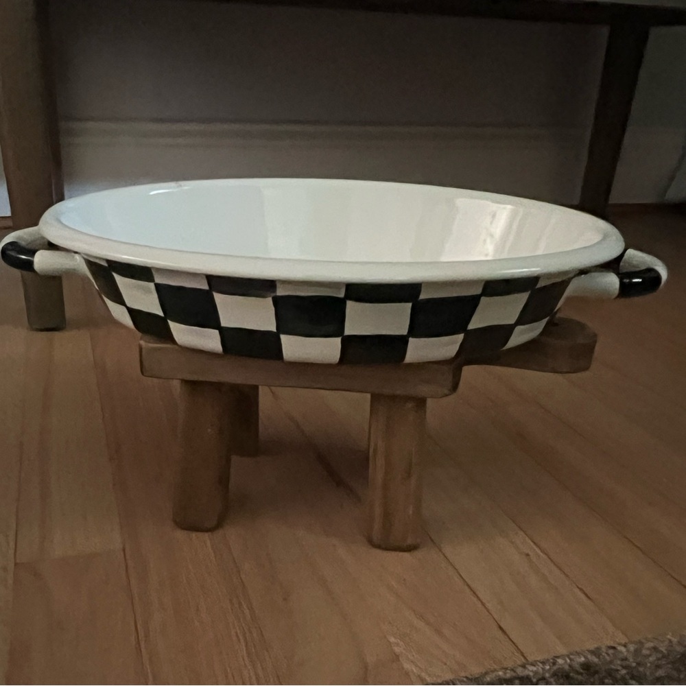 Courtly Check Medium Oval Gratin Dish